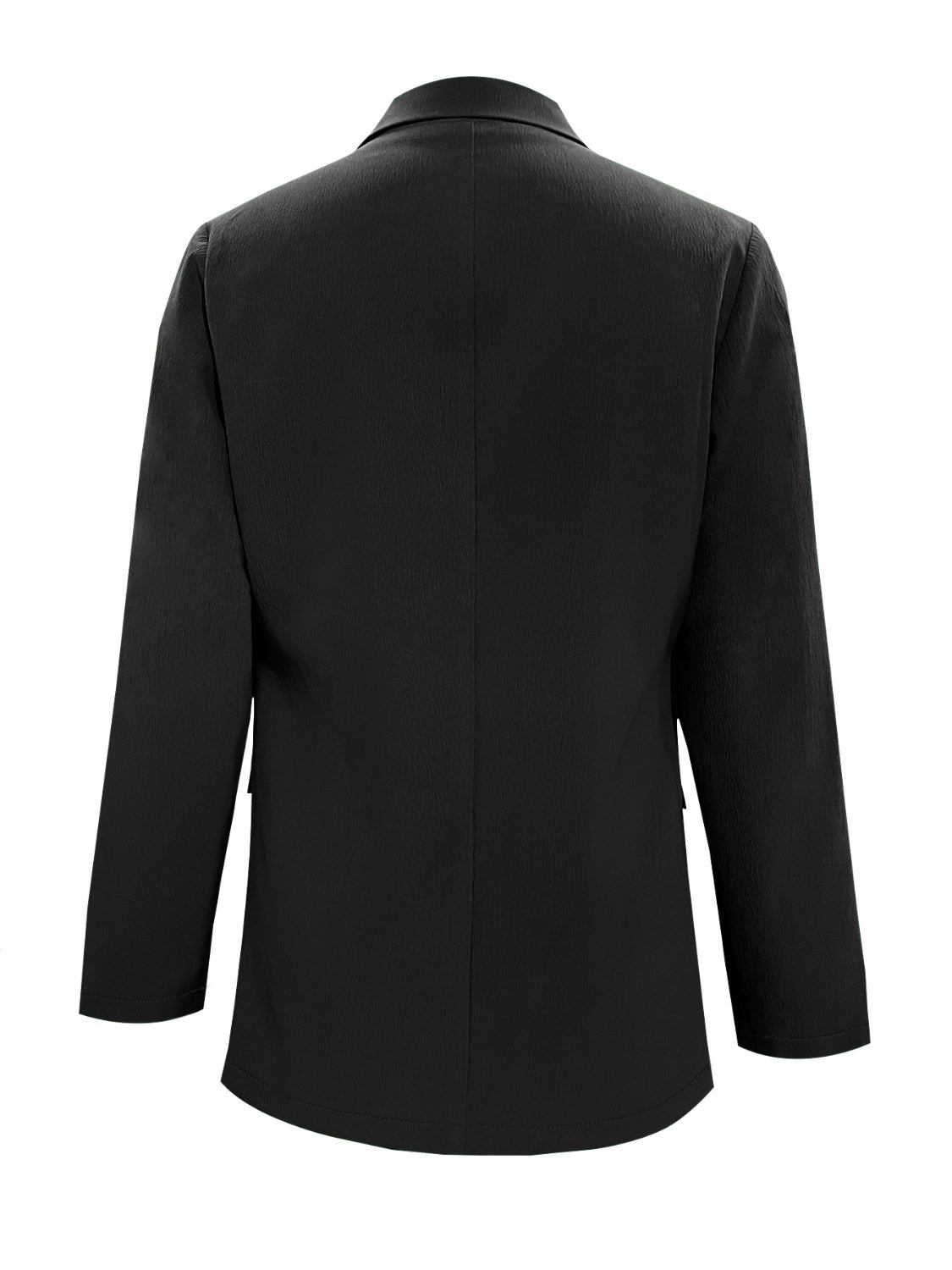 Lapel Collar Buttoned Blazer