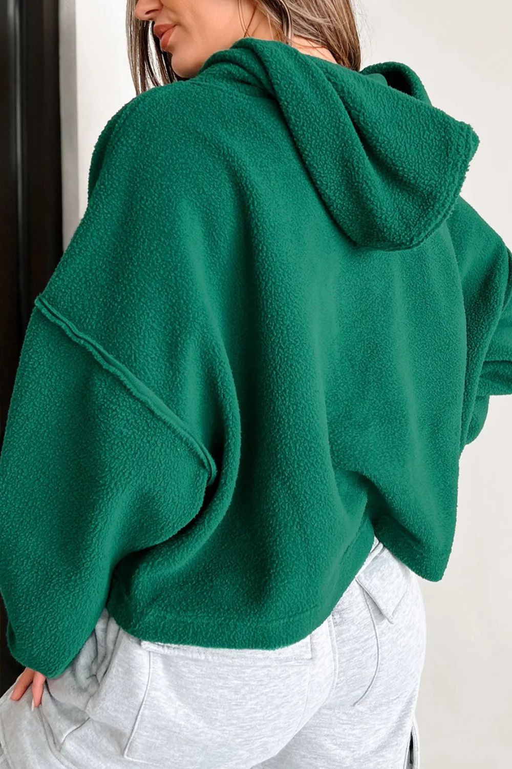 Exposed Seam Hoodie