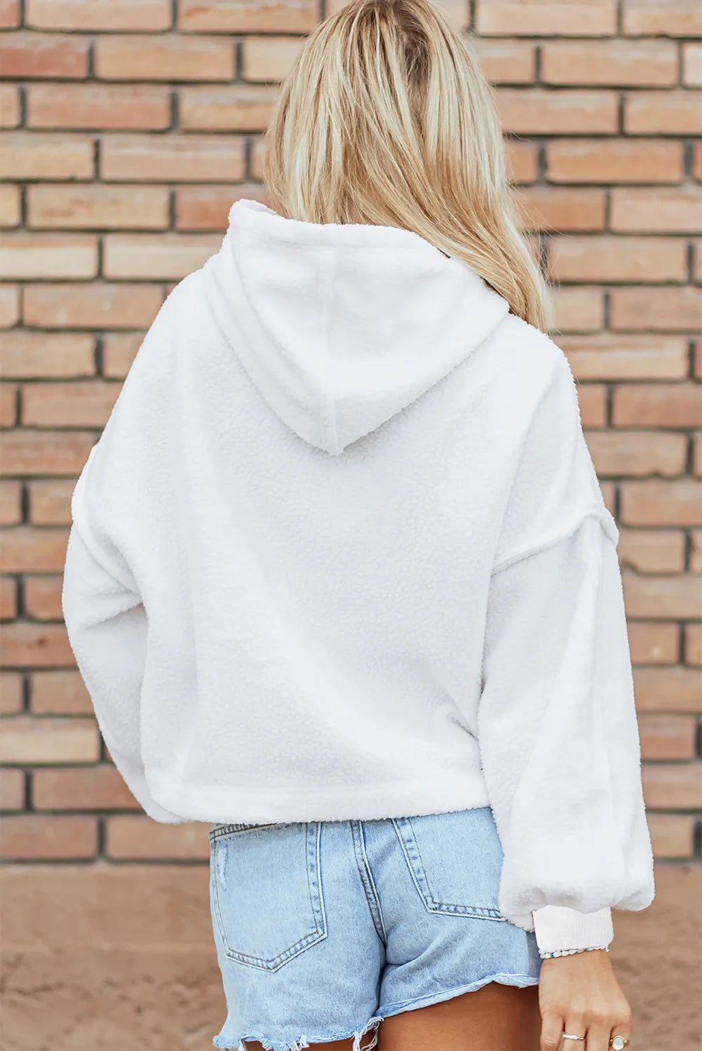 Exposed Seam Hoodie