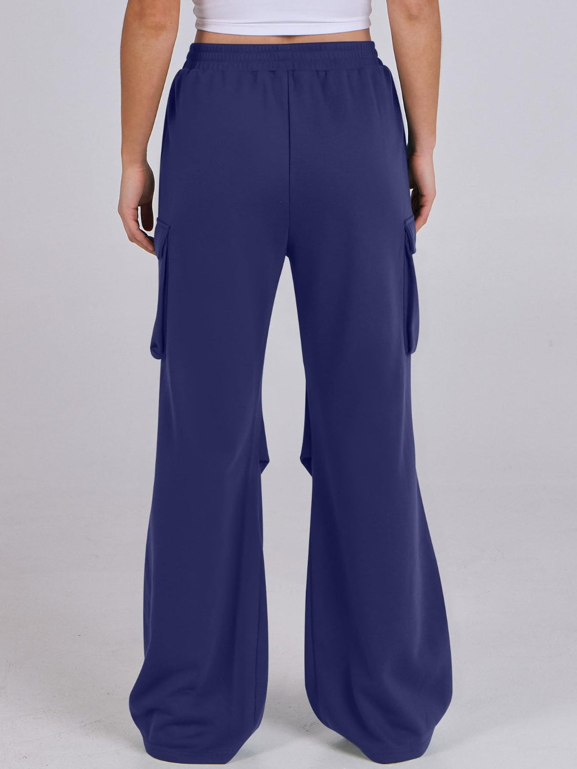 Wide-Leg Pants with Pockets