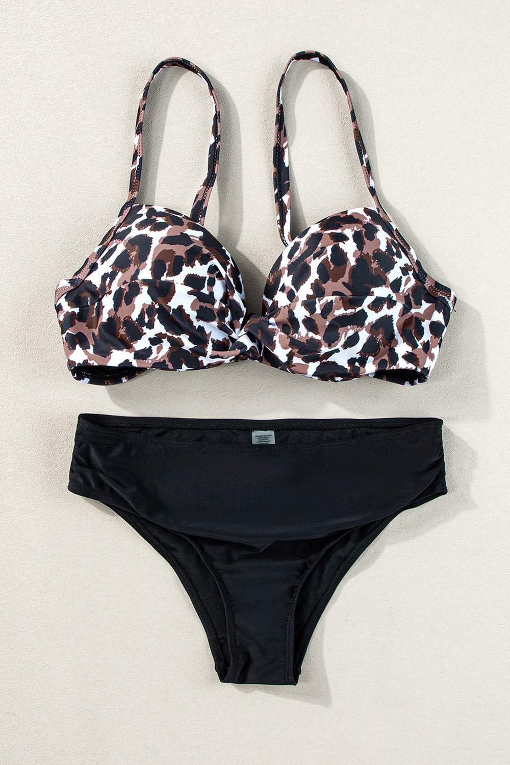 Leopard Sweetheart Bikini Set