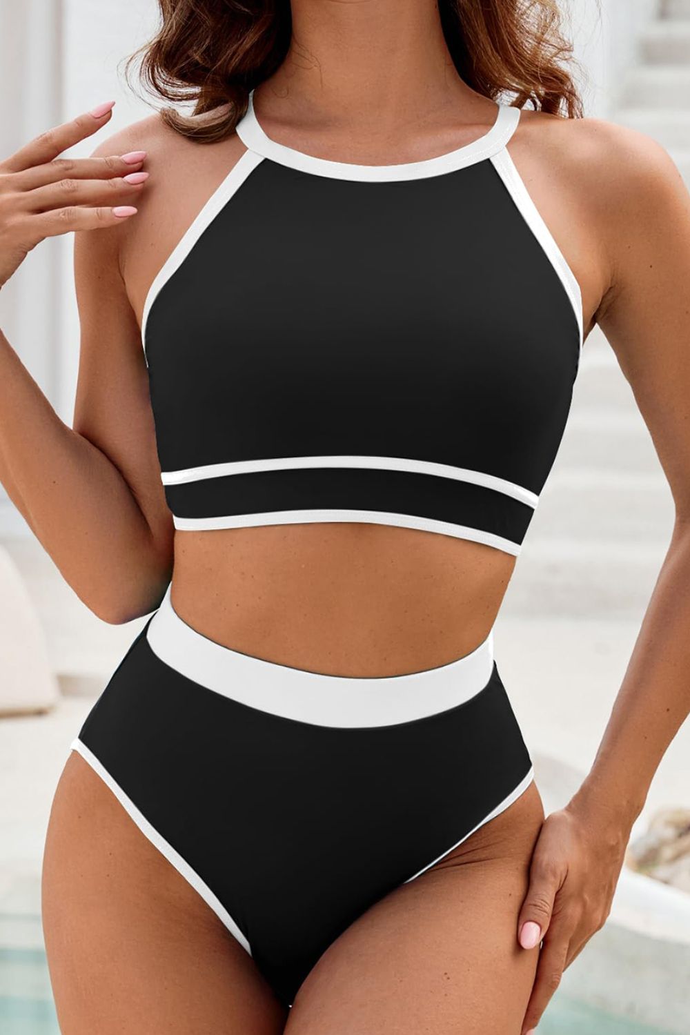 Crisscross Bikini Set