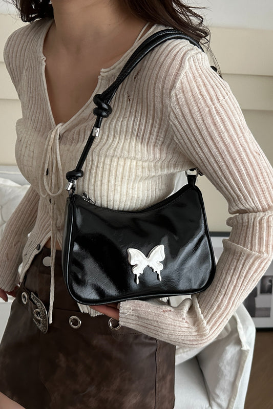 Butterfly Knotted Shoulder Bag