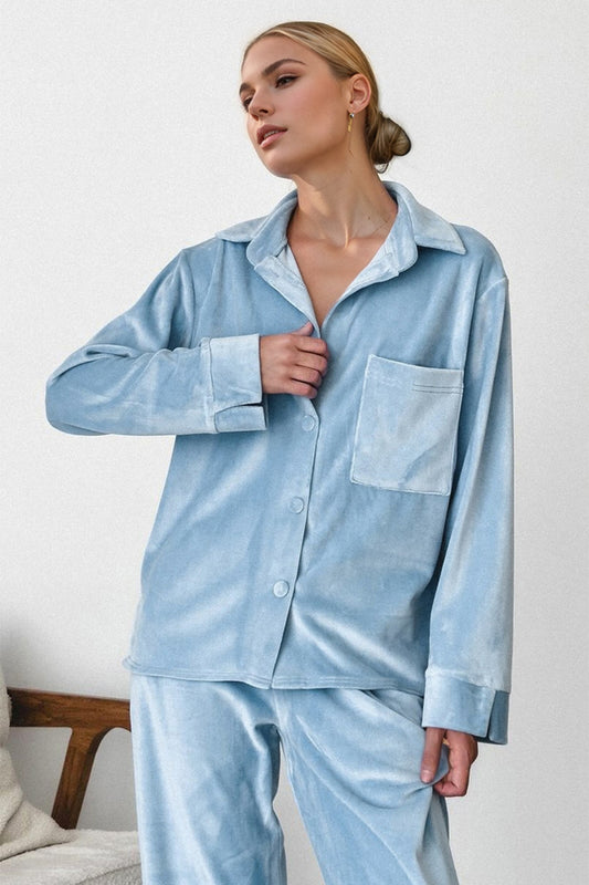 Buttery-Soft Button-Up Set